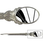 White and Black  Letter Openers