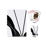 White and Black  Playing Cards (Mini) 