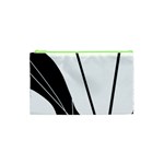 White and Black  Cosmetic Bag (XS)