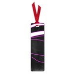 Purple, white and black lines Small Book Marks