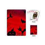 Halloween landscape Playing Cards (Mini) 
