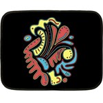 Colorful abstract spot Double Sided Fleece Blanket (Mini) 