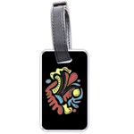 Colorful abstract spot Luggage Tags (One Side) 