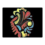 Colorful abstract spot Double Sided Flano Blanket (Mini) 