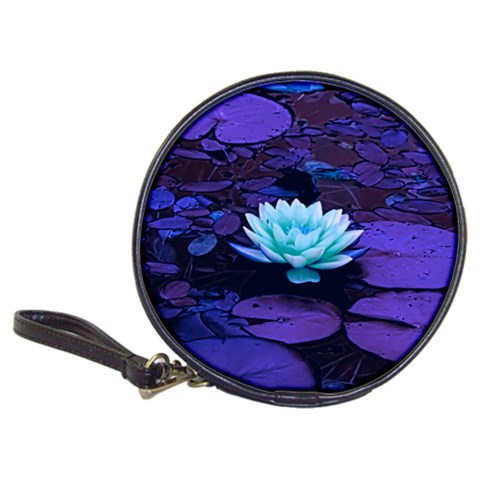 Lotus Flower Magical Colors Purple Blue Turquoise Classic 20 Front