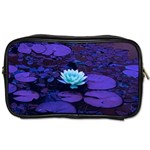 Lotus Flower Magical Colors Purple Blue Turquoise Toiletries Bags 2-Side