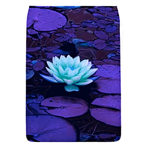 Lotus Flower Magical Colors Purple Blue Turquoise Flap Covers (S)  from ZippyPress Front