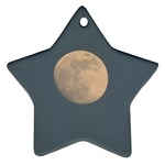 The Moon and blue sky Ornament (Star) 