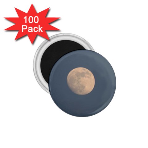 The Moon and blue sky 1.75  Magnets (100 pack)  from ZippyPress Front