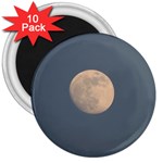 The Moon and blue sky 3  Magnets (10 pack) 