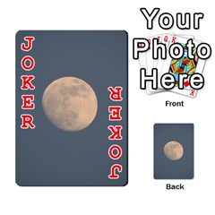 The Moon and blue sky Playing Cards 54 Designs  from ZippyPress Front - Joker2