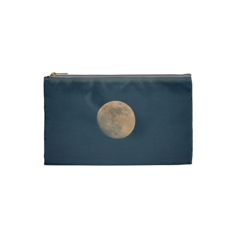 The Moon and blue sky Cosmetic Bag (Small)  from ZippyPress Front