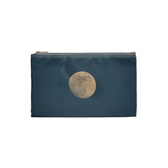 The Moon and blue sky Cosmetic Bag (Small)  from ZippyPress Front