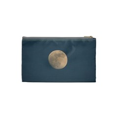 The Moon and blue sky Cosmetic Bag (Small)  from ZippyPress Back