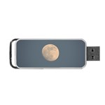 The Moon and blue sky Portable USB Flash (Two Sides)