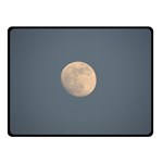The Moon and blue sky Double Sided Fleece Blanket (Small) 