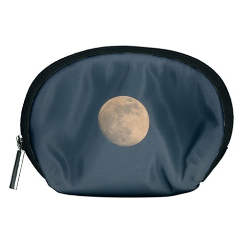 The Moon and blue sky Accessory Pouches (Medium)  from ZippyPress Front
