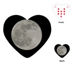 Close to the full Moon Playing Cards (Heart) 