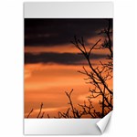 Tree branches and sunset Canvas 24  x 36 