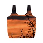 Tree branches and sunset Full Print Recycle Bags (M) 