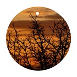 Colorful Sunset Ornament (Round) 