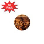 Colorful Sunset 1  Mini Magnet (10 pack) 