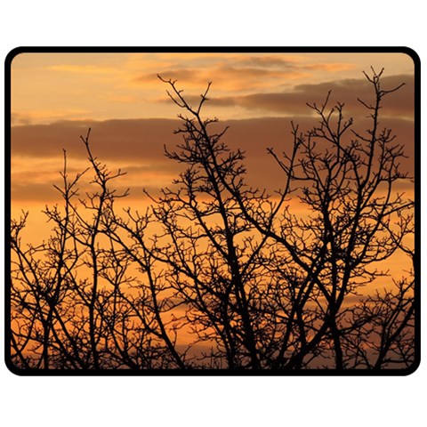 Colorful Sunset Double Sided Fleece Blanket (Medium)  from ZippyPress 58.8 x47.4  Blanket Front