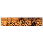 Colorful Sunset Flano Scarf (Small)