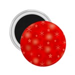 Red Xmas desing 2.25  Magnets