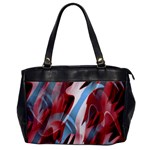 Blue and red smoke Office Handbags