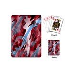 Blue and red smoke Playing Cards (Mini) 