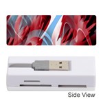 Blue and red smoke Memory Card Reader (Stick) 