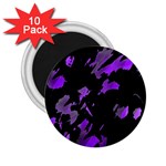 Painter was here - purple 2.25  Magnets (10 pack) 