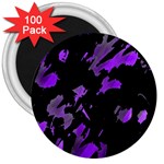 Painter was here - purple 3  Magnets (100 pack)