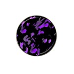 Painter was here - purple Hat Clip Ball Marker (4 pack)