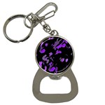 Painter was here - purple Bottle Opener Key Chains