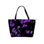 Painter was here - purple Shoulder Handbags