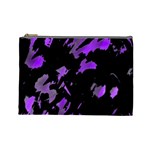 Painter was here - purple Cosmetic Bag (Large) 