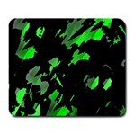 Painter was here - green Large Mousepads