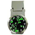 Painter was here - green Money Clip Watches
