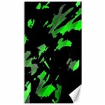 Painter was here - green Canvas 40  x 72  