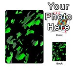Painter was here - green Multi-purpose Cards (Rectangle) 