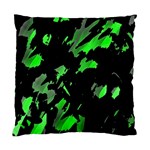 Painter was here - green Standard Cushion Case (One Side)