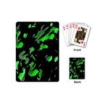 Painter was here - green Playing Cards (Mini) 