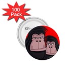 Gorillas 1.75  Buttons (100 pack) 