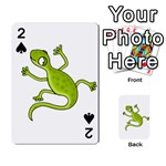 Green lizard Playing Cards 54 Designs 