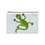 Green lizard Cosmetic Bag (Medium) 