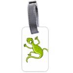 Green lizard Luggage Tags (Two Sides)