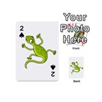 Green lizard Playing Cards 54 (Mini) 