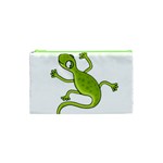 Green lizard Cosmetic Bag (XS)